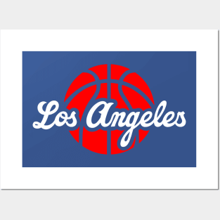 Los Angeles Basketball Posters and Art